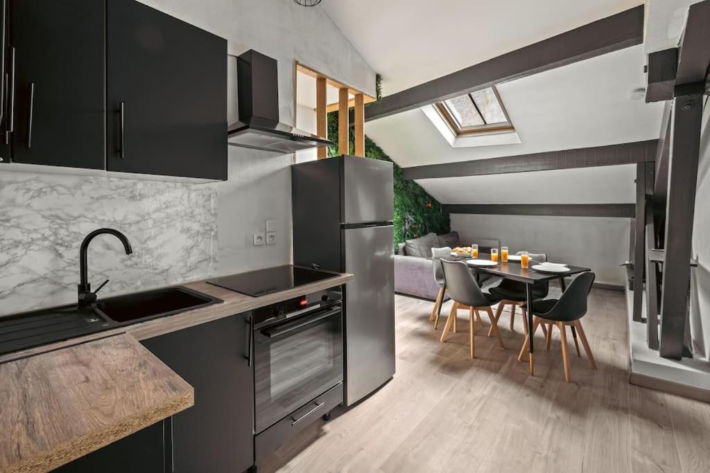 Appart Cosy Proche De La Gare Villefranche-sur-Saône Dış mekan fotoğraf